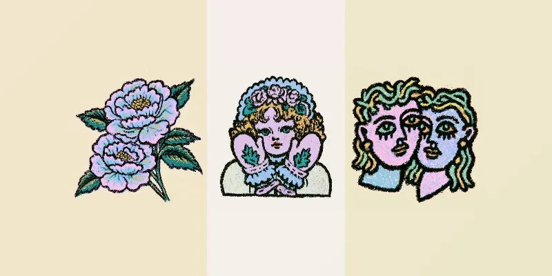 Crayon Folk Sticker Art generated by undefined