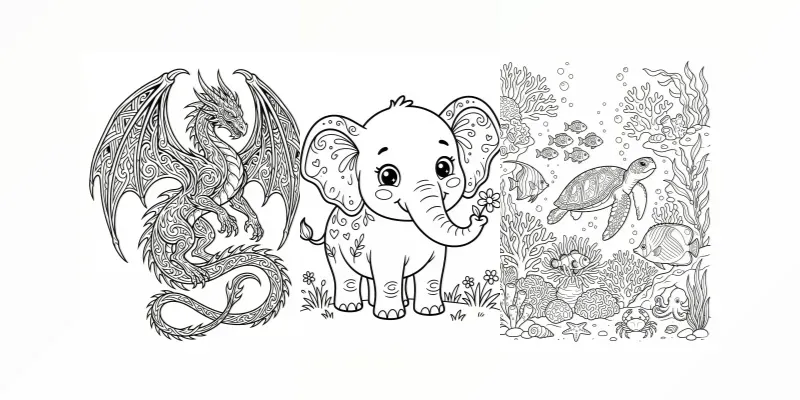 Coloring Book Page Masters generated by undefined