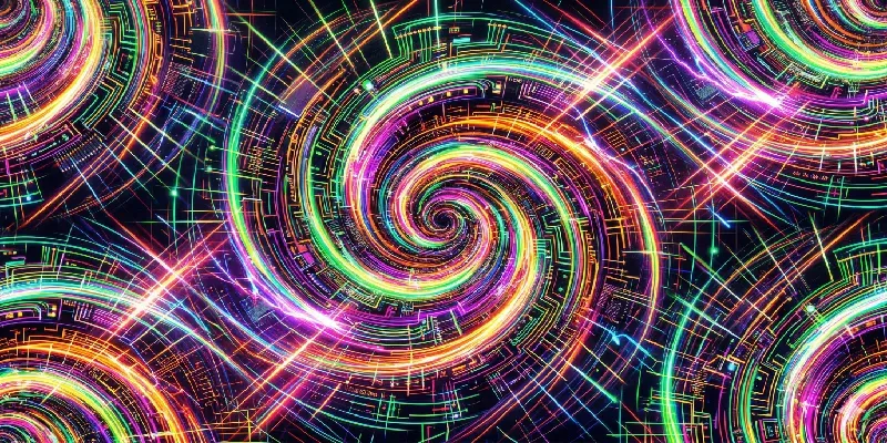 Neon Vortex Pro Seamless Patterns generated by undefined