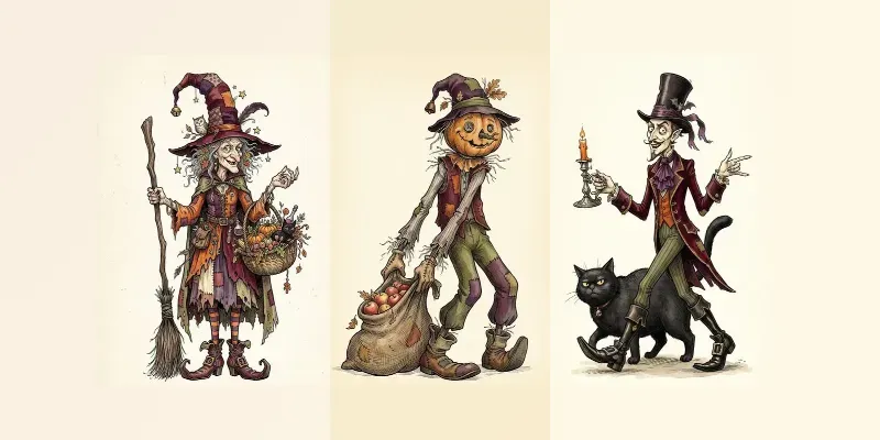 Quirky Gothic Characters