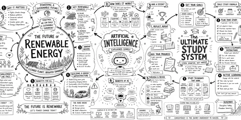 Doodle Productivity Infographic Creators generated by undefined
