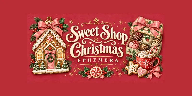 Sweet Shop Christmas Ephemera