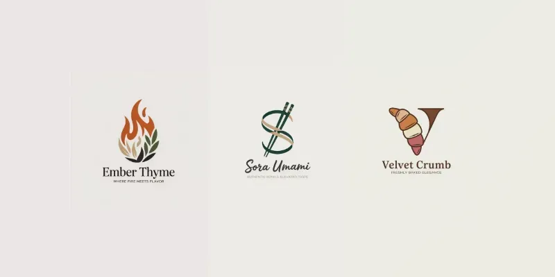 Premium Restaurant Logos generated by undefined