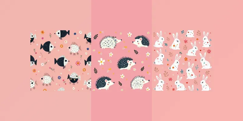 Black And White Monochrome Patterns generated by undefined