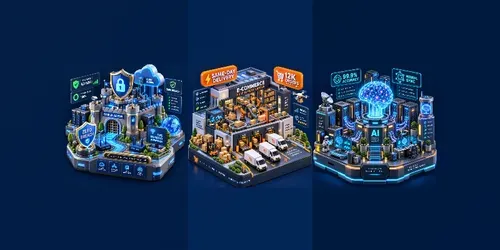 3D Isometric Data Diorama Art generated by chatgpt-image