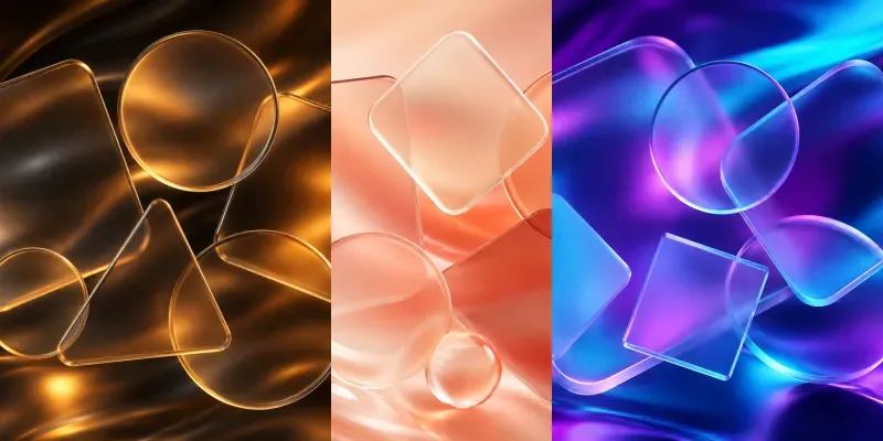 3D Glassmorphism Liquid Backgrounds generated by undefined