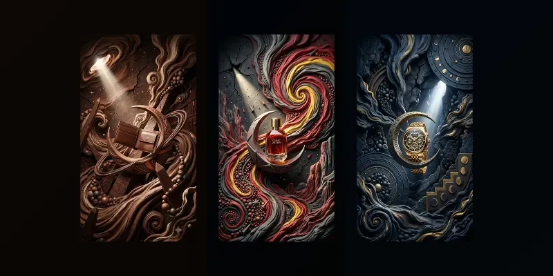 Cosmic Nebula Wave Clay Studios generated by undefined