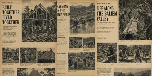 Vintage Documentary Magazine Spreads generated by chatgpt-image