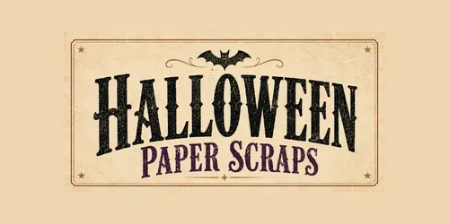 Halloween Paper Scraps generated by chatgpt-image