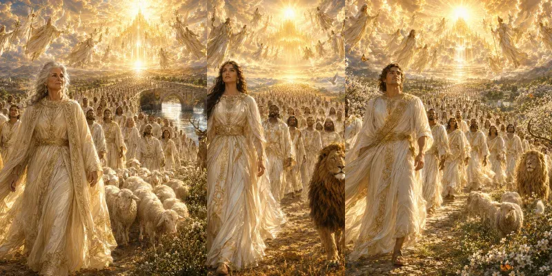 Multitudes Toward The Light generated by undefined