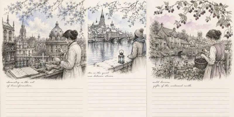 Illustrated Journal Pages generated by undefined