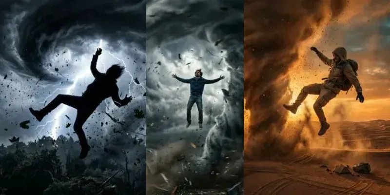 Cinematic Tornado Vortex Human Packs generated by undefined