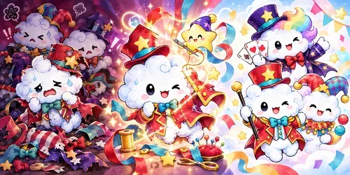 Kawaii Mascot Costume Collections generated by chatgpt-image