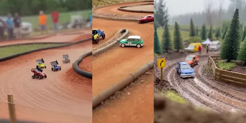 Miniature Cars Track Videos generated by undefined
