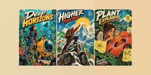 Retro Editorial Poster Creators generated by chatgpt-image