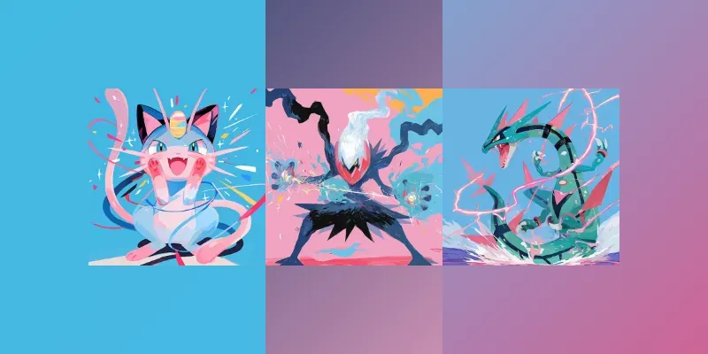 Pokemon Dynamic Splash Art generated by undefined