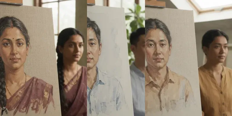 Portrait Painting Final Touch Videos