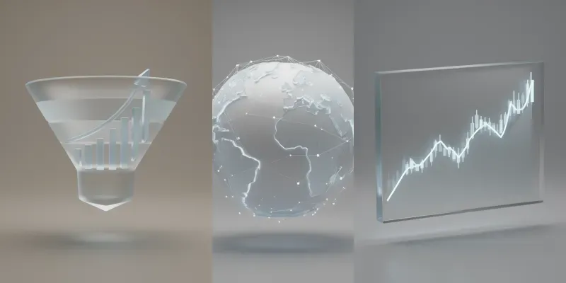 Clean Corporate Data Visual Cutouts generated by undefined
