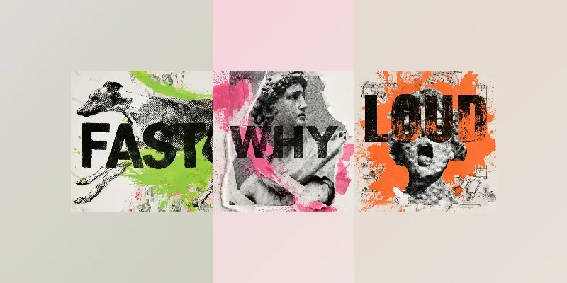 Dada Zine Collage Posters