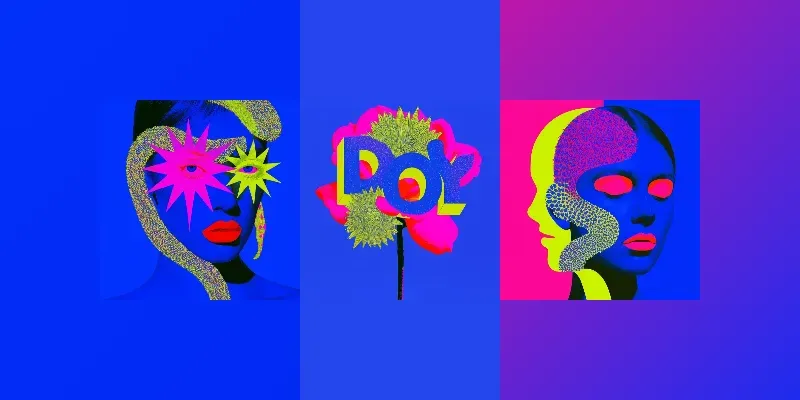 Dayglo Surreal Pop Graphics generated by undefined