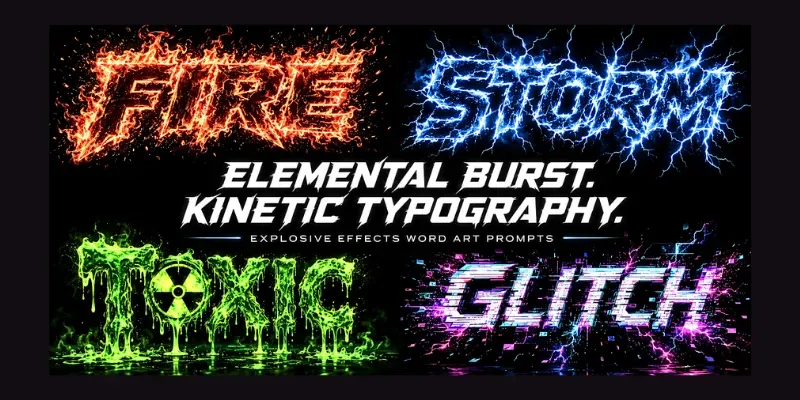 Dynamic Gritty Neon Sketch Typographies generated by undefined