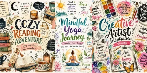 Whimsical Inspirational Posters generated by chatgpt-image