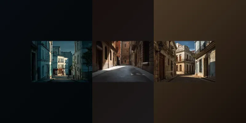 Metaphysical Urban City Scenes generated by undefined