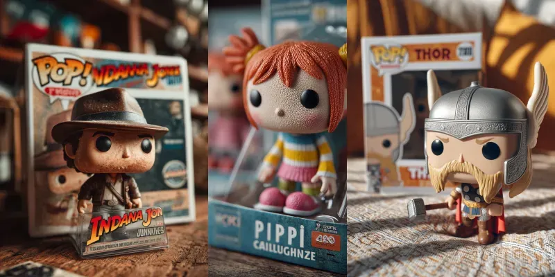 Funko Pop Heroes Style generated by undefined