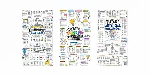 Business Sketchnote Infographic Creators generated by chatgpt-image