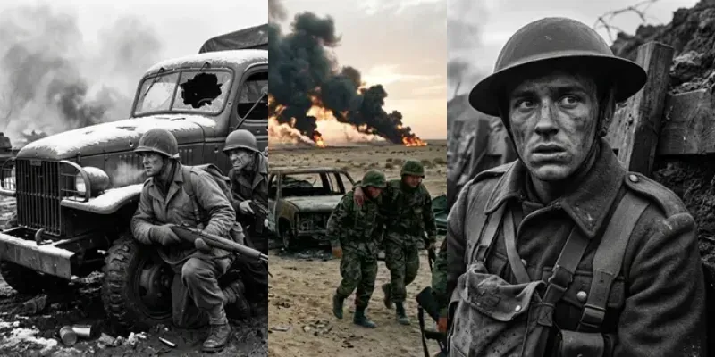 Cinematic War Photography Generator generated by undefined