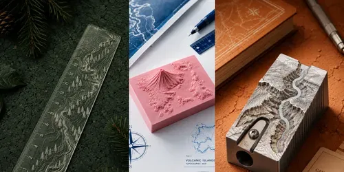 Topographic Contour Line Illustrations generated by chatgpt-image