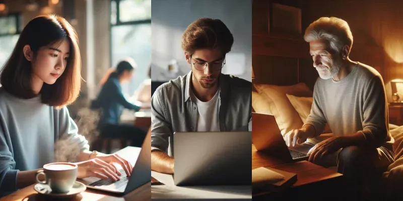 Cinematic Deep Work Portraits generated by undefined