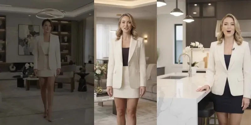 Beautiful Real Estate Female Agents