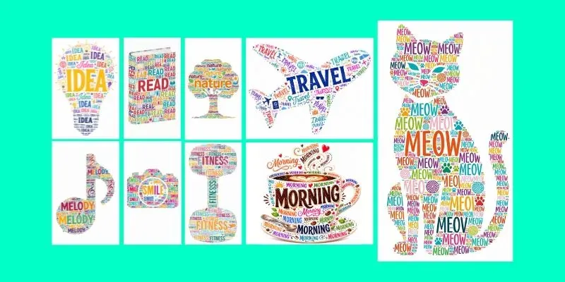 Typography Shape Designers generated by undefined