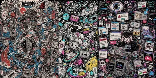 Doodle Style Scenery generated by chatgpt-image