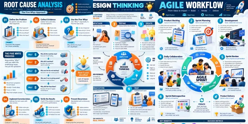 Modern Business Method Infographics