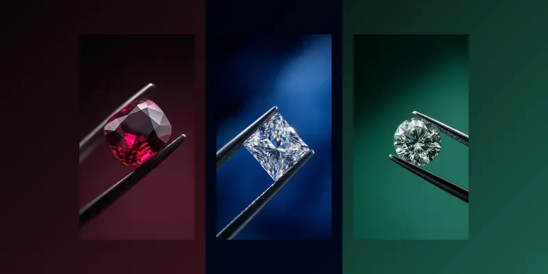 Luxury Gemstone Macro Photography generated by undefined