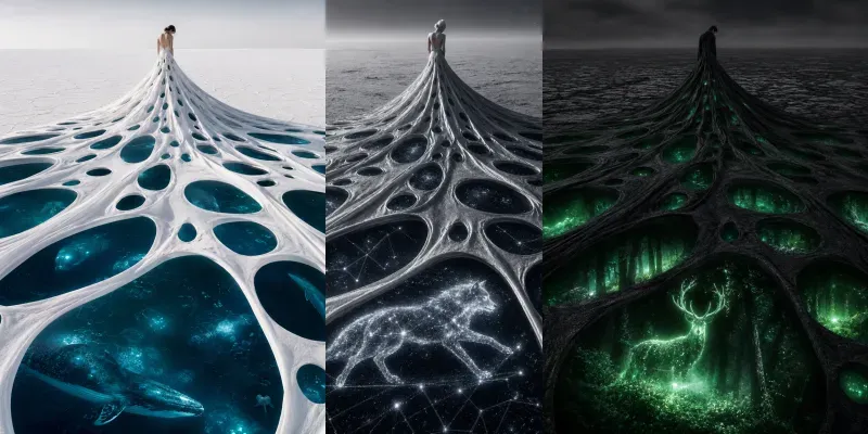 Worlds Beneath The Dresses That Contain generated by undefined