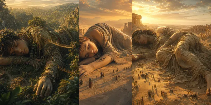 Desert Colossi generated by undefined