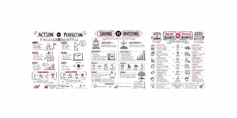 Hand Drawn Comparison Infographic Packs generated by undefined