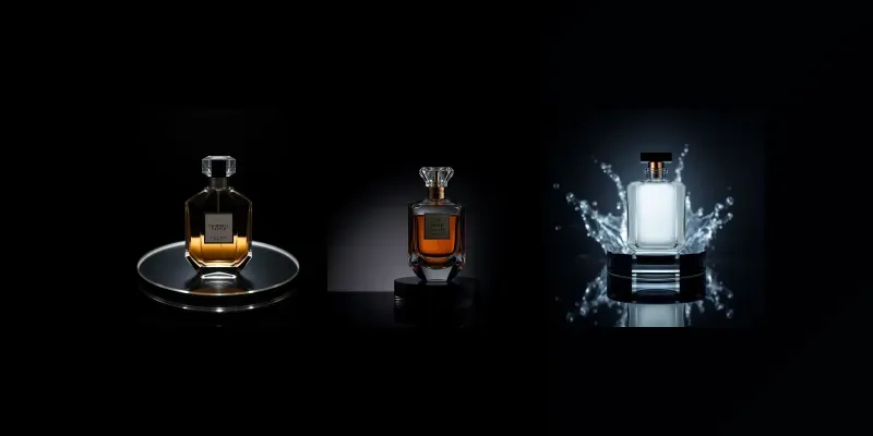 Perfumes Product Photography generated by undefined
