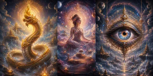 Surreal Dreamscape Mystical Symbol Art generated by chatgpt-image