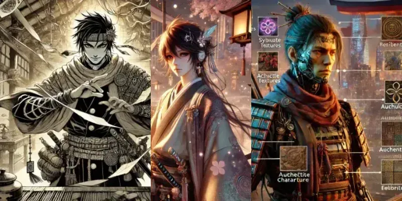 Realistic Character Design Masters generated by undefined