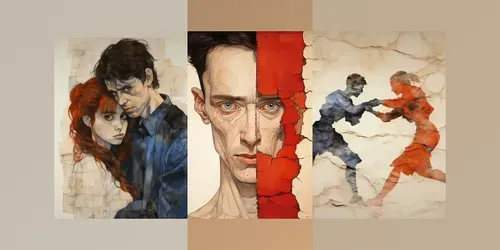 Emotional Drawings generated by midjourney