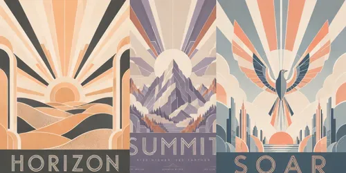 Neodeco Poster Generator generated by chatgpt-image