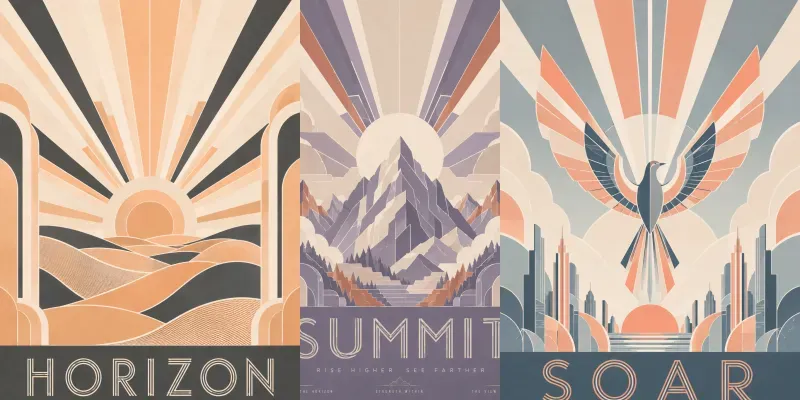 Neodeco Poster Generator generated by undefined
