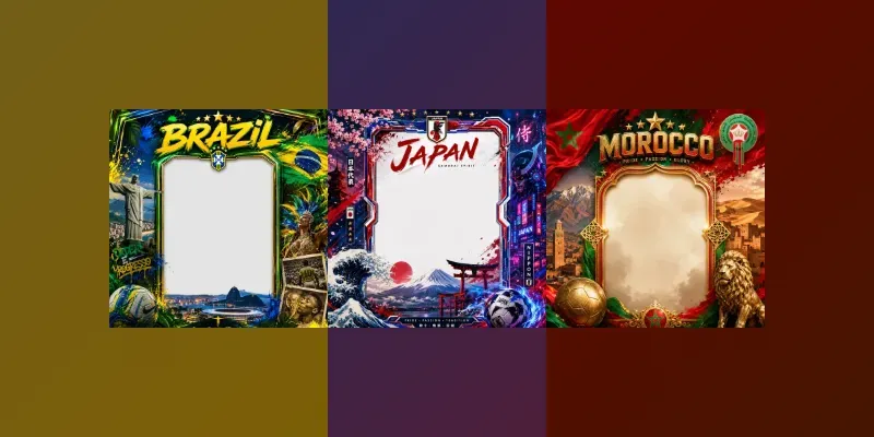 Global Football Nation Fan Frames generated by undefined