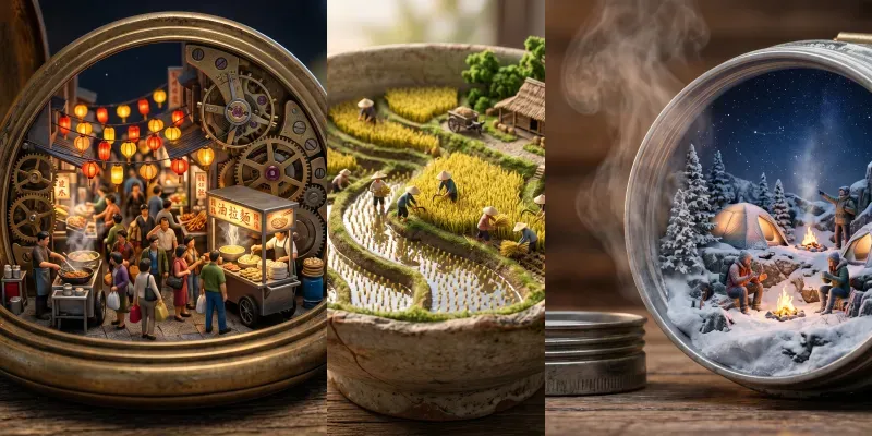 Tiny Worlds In Objects generated by undefined