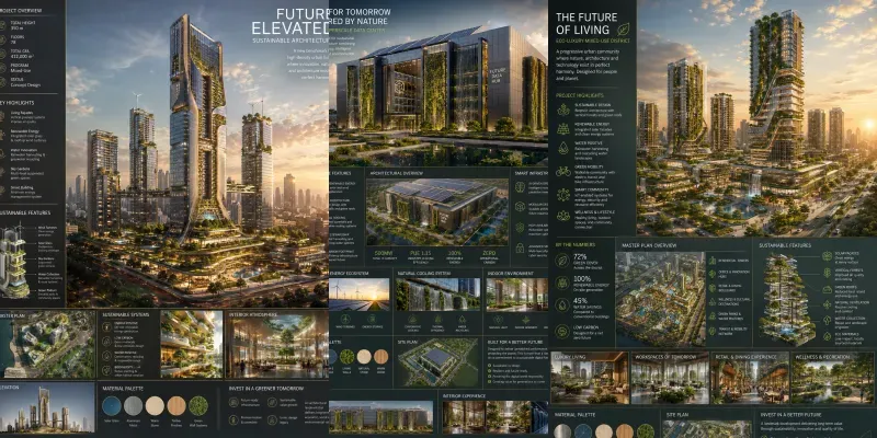 Ecofuturistic Architecture Generator generated by undefined