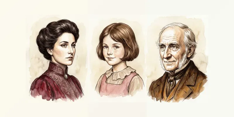 Golden Age Storybook Heirloom Portraits